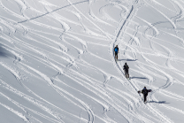 Tourengebiet Vorderer Grieskogel, Kühtai, Tirol, Austria