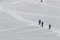 Tourengebiet Vorderer Grieskogel, Kühtai, Tirol, Austria