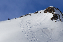 Tourengebiet Vorderer Grieskogel, Kühtai, Tirol, Austria