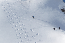 Tourengebiet Vorderer Grieskogel, Kühtai, Tirol, Austria