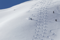 Tourengebiet Vorderer Grieskogel, Kühtai, Tirol, Austria