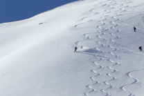 Tourengebiet Vorderer Grieskogel, Kühtai, Tirol, Austria