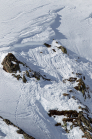 Tourengebiet Vorderer Grieskogel, Kühtai, Tirol, Austria