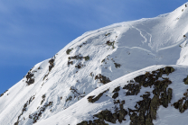 Tourengebiet Vorderer Grieskogel, Kühtai, Tirol, Austria