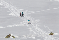 Tourengebiet Vorderer Grieskogel, Kühtai, Tirol, Austria