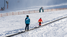 1. Skitag im harten Lockdown in Österreich