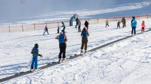 1. Skitag im harten Lockdown in Österreich