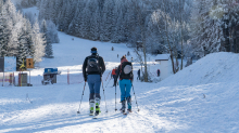 1. Skitag im harten Lockdown in Österreich