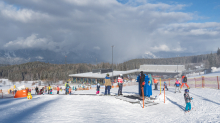 1. Skitag im harten Lockdown in Österreich