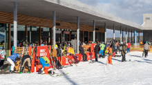 1. Skitag im harten Lockdown in Österreich