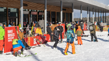 1. Skitag im harten Lockdown in Österreich