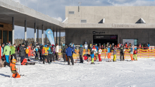 1. Skitag im harten Lockdown in Österreich