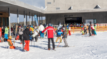 1. Skitag im harten Lockdown in Österreich