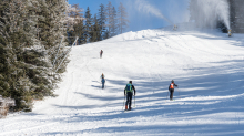 Skitourengeher / Patscherkofel, Tirol, Austria