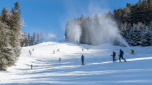 Skitourengeher / Patscherkofel, Tirol, Austria