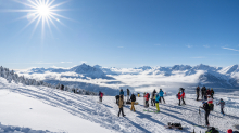 Skitag im harten Lockdown in Österreich