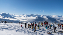 Skitag im harten Lockdown in Österreich