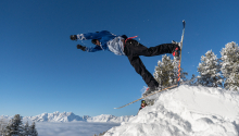 Freestyle-Skiing, Snowboarding / Patscherkofel, Tirol, Austria