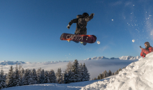 Freestyle-Skiing, Snowboarding / Patscherkofel, Tirol, Austria