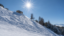 Filmkulisse Starthaus für den Kinofilm: Klammer / Patscherkofel, Tirol, Austria