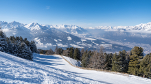 Olympiaabfahrt Patscherkofel, Tirol, Austria