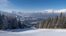 Olympiaabfahrt Patscherkofel, Tirol, Austria