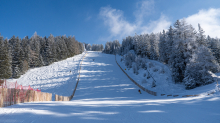 Olympiaabfahrt Patscherkofel, Tirol, Austria