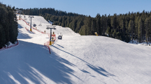 Skigebiet Glungezer, Tirol, Austria