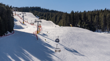 Skigebiet Glungezer, Tirol, Austria