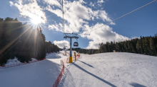 Skigebiet Glungezer, Tirol, Austria