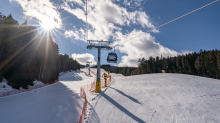 Skigebiet Glungezer, Tirol, Austria