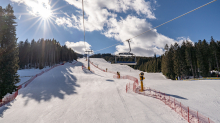 Skigebiet Glungezer, Tirol, Austria