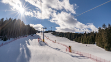 Skigebiet Glungezer, Tirol, Austria