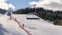 Skigebiet Glungezer, Tirol, Austria