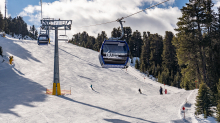 Skigebiet Glungezer, Tirol, Austria