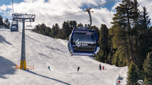 Skigebiet Glungezer, Tirol, Austria