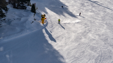 Skigebiet Glungezer, Tirol, Austria