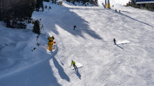 Skigebiet Glungezer, Tirol, Austria