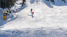 Skigebiet Glungezer, Tirol, Austria