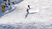 Skigebiet Glungezer, Tirol, Austria