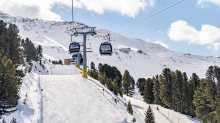 Skigebiet Glungezer, Tirol, Austria