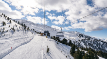 Skigebiet Glungezer, Tirol, Austria