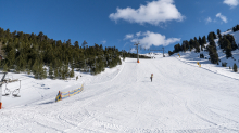 Skigebiet Glungezer, Tirol, Austria