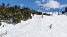 Skigebiet Glungezer, Tirol, Austria