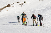 Skitourengeher / Patscherkofel, Tirol, Austria