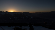 Sonnenuntergang am Patscherkofel, Tirol, Austria