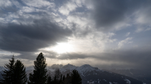 Wetterumschwung in den Bergen