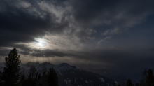 Wetterumschwung in den Bergen