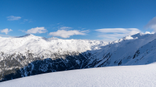 Tuxer Alpen im Winter / Tirol, Österreich