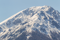 Nockspitze oder Saile im Frühling, Stubaier Alpen, Tirol, Österreich